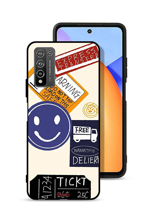 غطاء حماية لهاتف Honor 10X Lite مع ملصق نقل سريع مجاني