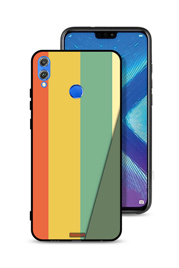 غطاء حماية لهاتف Honor 8X بنمط بسيط - 1