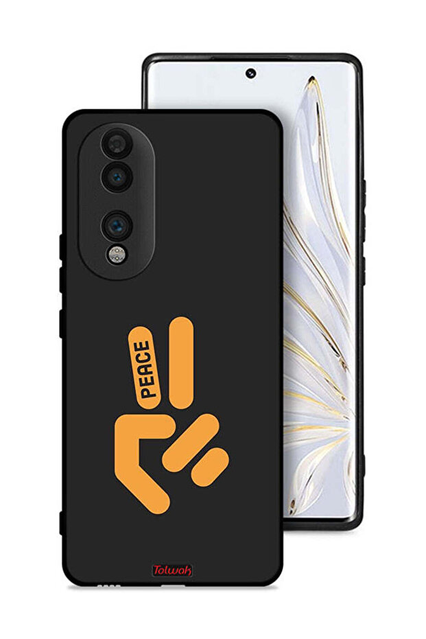 غطاء حماية لهاتف Honor 70 بتصميم Peace