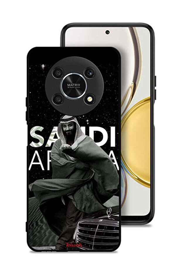 غطاء حماية لهاتف Honor X30 5G ولي العهد محمد بن سلمان