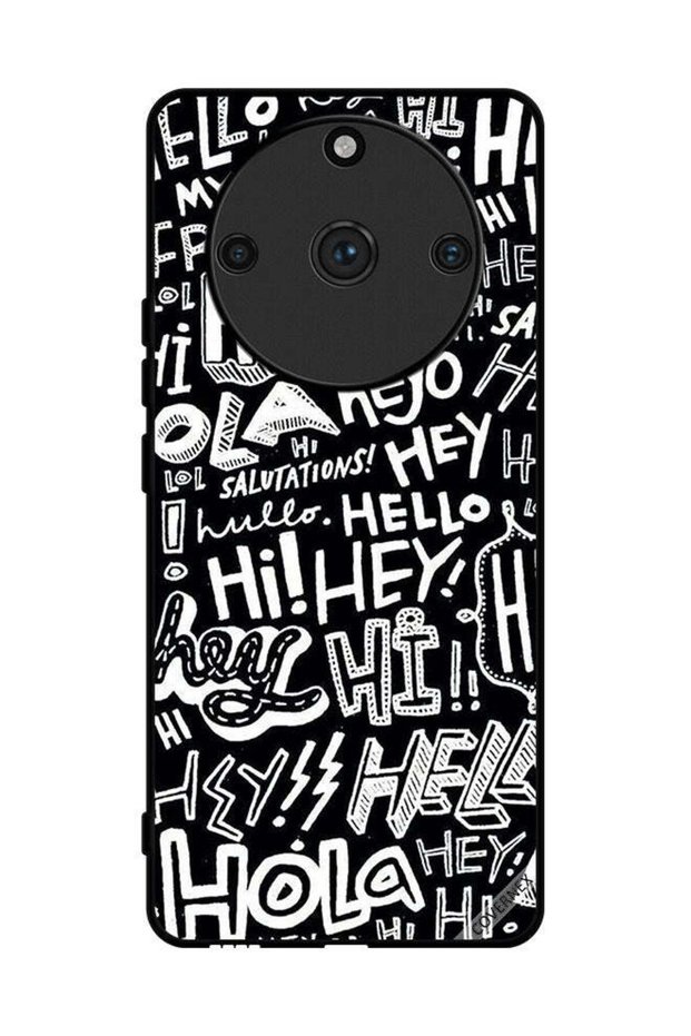 غطاء حماية لهاتف Realme 11 Pro Plus Hi Hello Tags