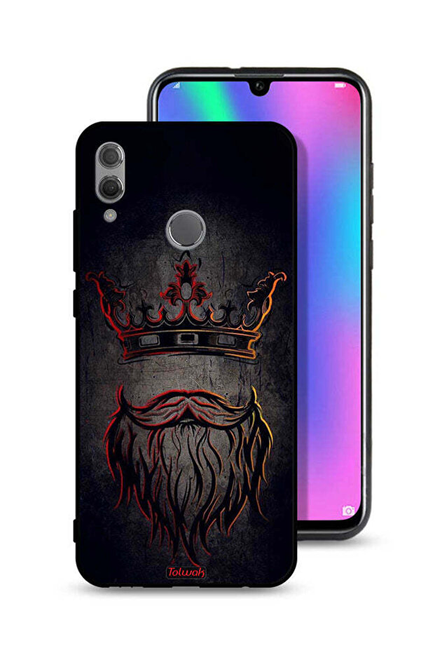 غطاء حماية لهاتف Honor 10 Lite بتصميم ملكي