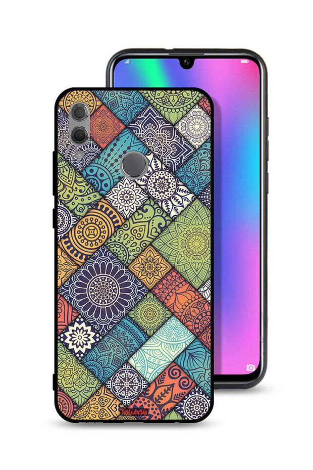 غطاء حماية لهاتف Honor 10 Lite بنمط ماندالا