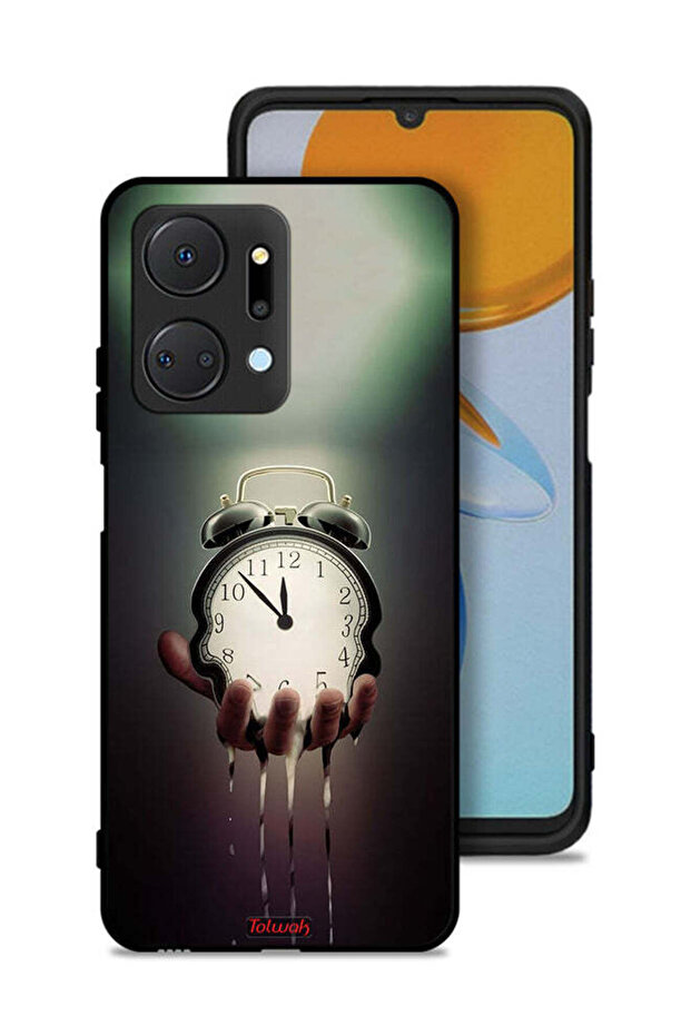 غطاء حماية على شكل ساعة لهاتف Honor X7a