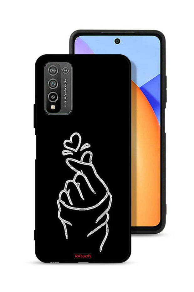 Honor 10X Lite Protective Case Cover Snap Love