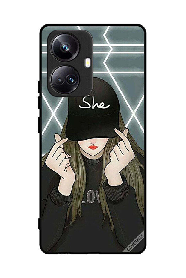 غطاء حماية لهاتف Realme 10 Pro Plus She On Cap
