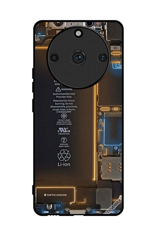 غطاء حماية لهاتف Realme 11 Pro Plus بنمط داخلي من الخلف