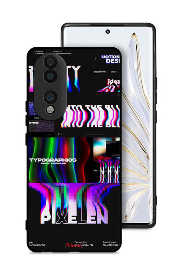 Honor 70 Protective Case Cover Motion Design