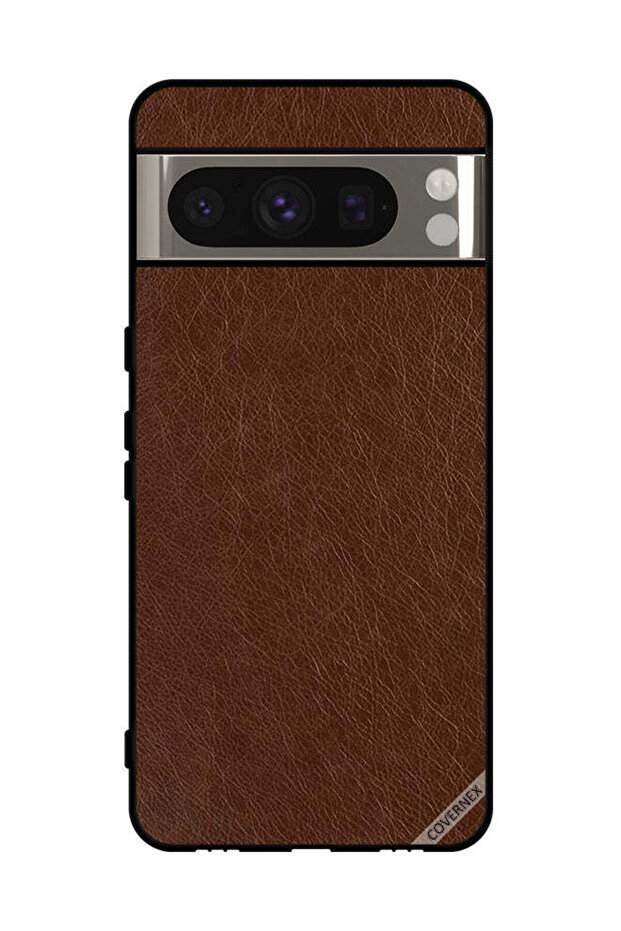 غطاء حماية لهاتف Google Pixel 8 Pro بنمط جلدي