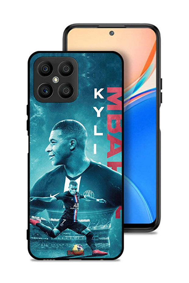 غطاء حماية Honor X8 4G مع ملصق Mbappé