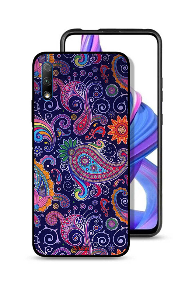 غطاء حماية لهاتف Honor 9X (الصين) بنمط فن الماندالا