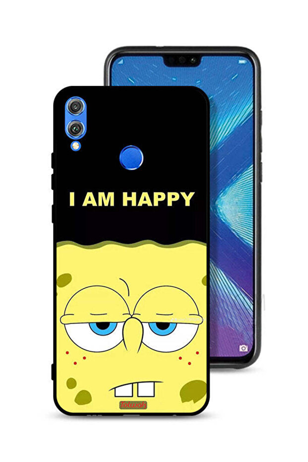 Honor 8X Protective Case Cover I Am Happy
