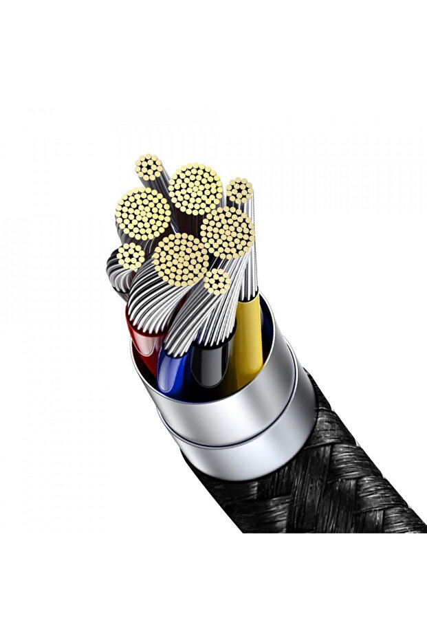 Type-C to Type-C data cable, 100W, 1m, Baseus Display (CATSK-B01) - Black - 6