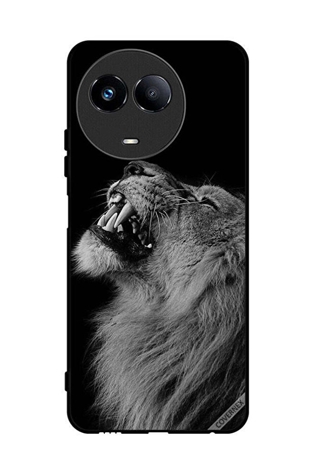 غطاء حماية لهاتف Realme 11 5G الأسد المبهج