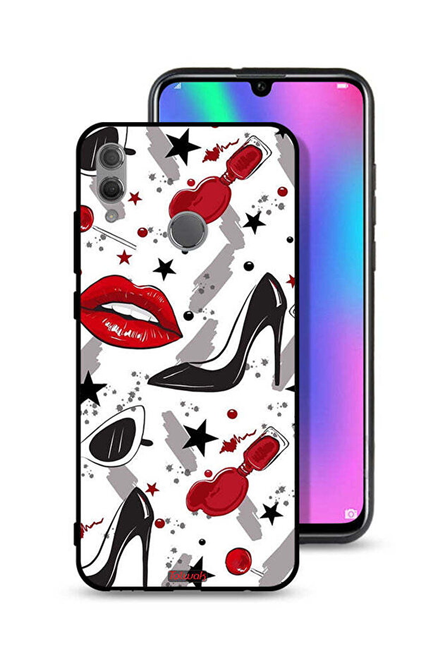 Honor 10 Lite Protective Case Cover Lipstick And Shoes Art