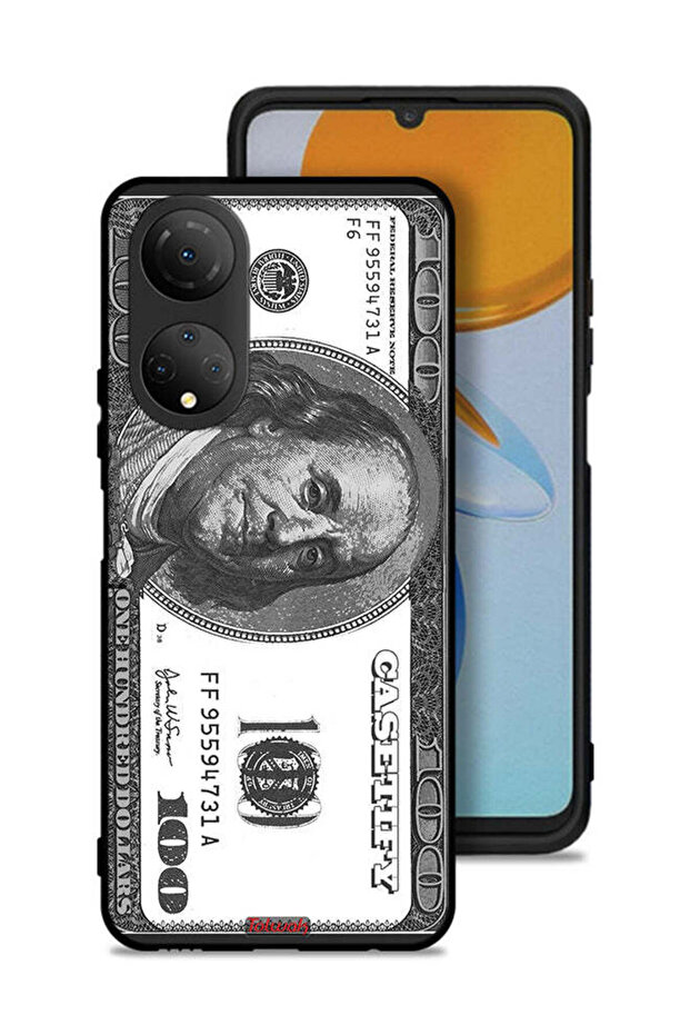 Honor X7 Protective Case Cover Dollar Pattern - 1