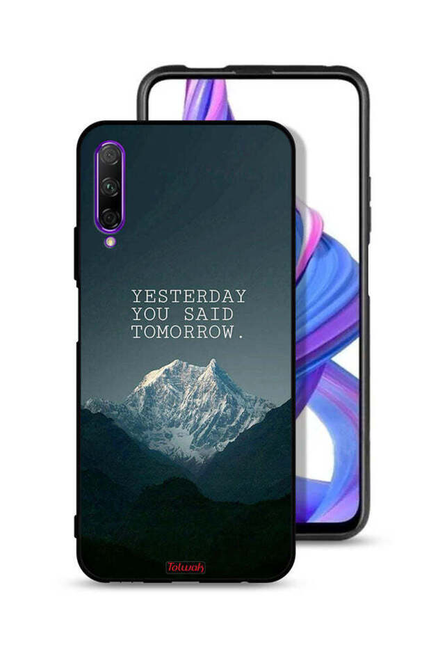 Huawei Y9s Protective Case Cover Yesterday You Said Tomorrow