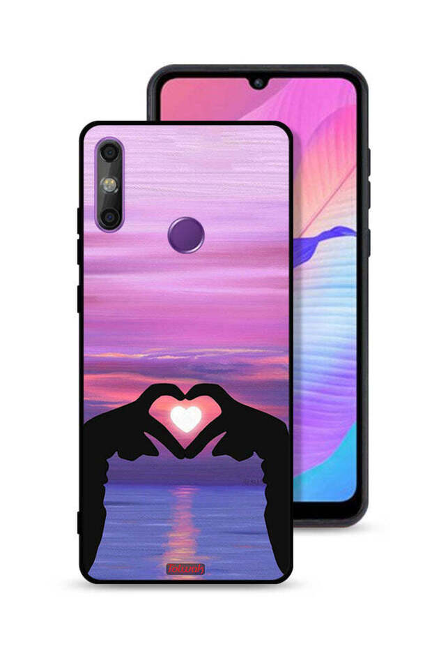 Huawei Enjoy 20e Protective Case Cover Heart Moon