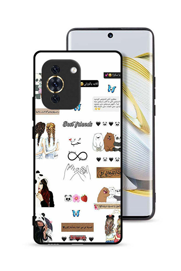 Huawei nova 10 Protective Case Cover Arabic Quotes And Stickers