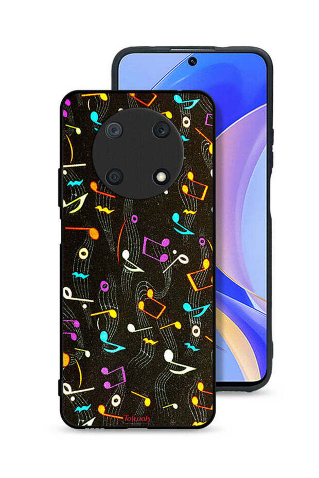 Huawei nova Y90 Protective Case Cover Music Fabric Pattern