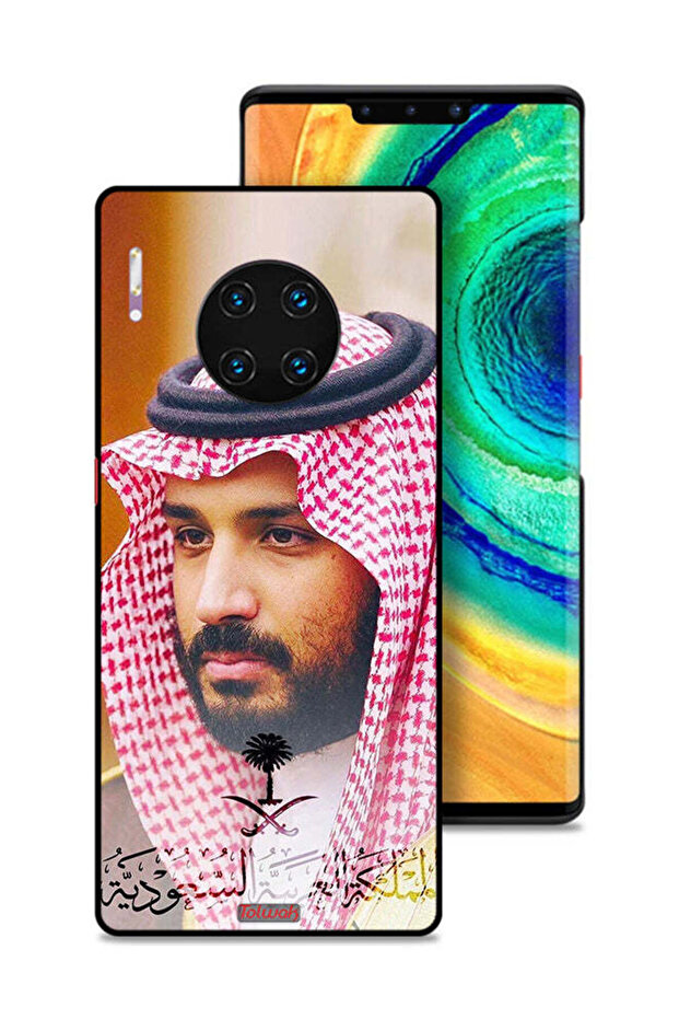 غطاء حماية لهاتف هواوي ميت 30 برو محمد بن سلمان