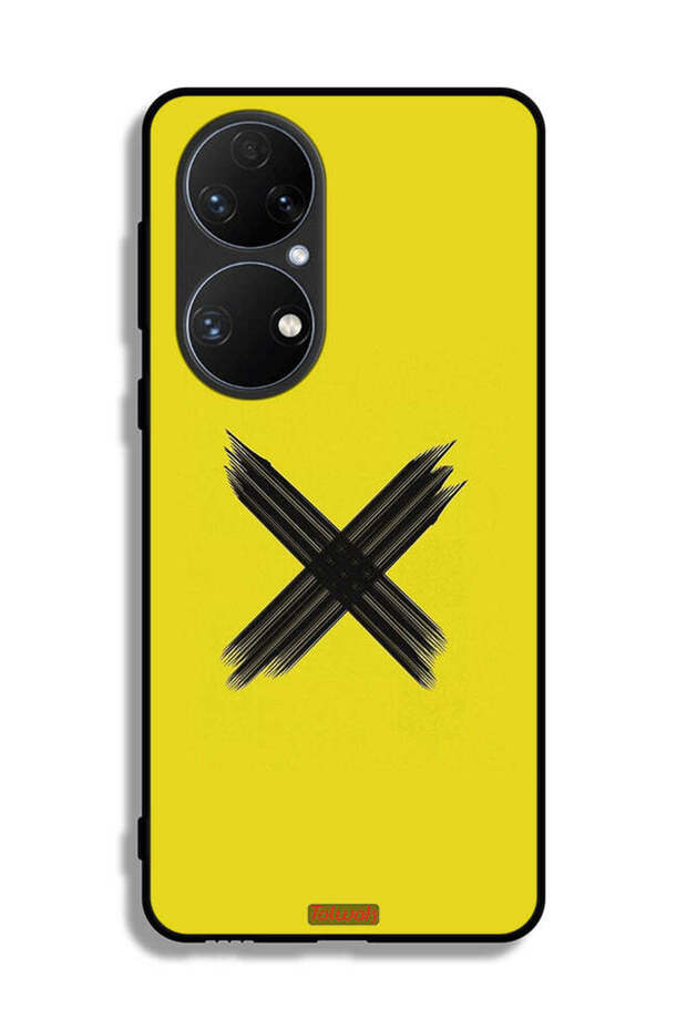 غطاء حماية لهاتف هواوي P50 بنمط X - 2