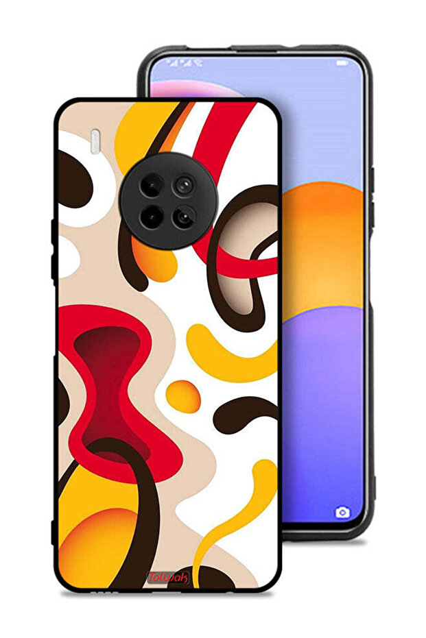 غطاء حماية بنمط لهاتف هواوي Y9a - 1