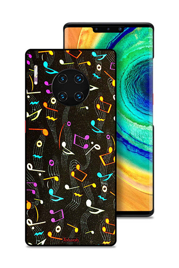 Huawei Mate 30E Pro 5G Protective Case Cover Music Fabric Pattern
