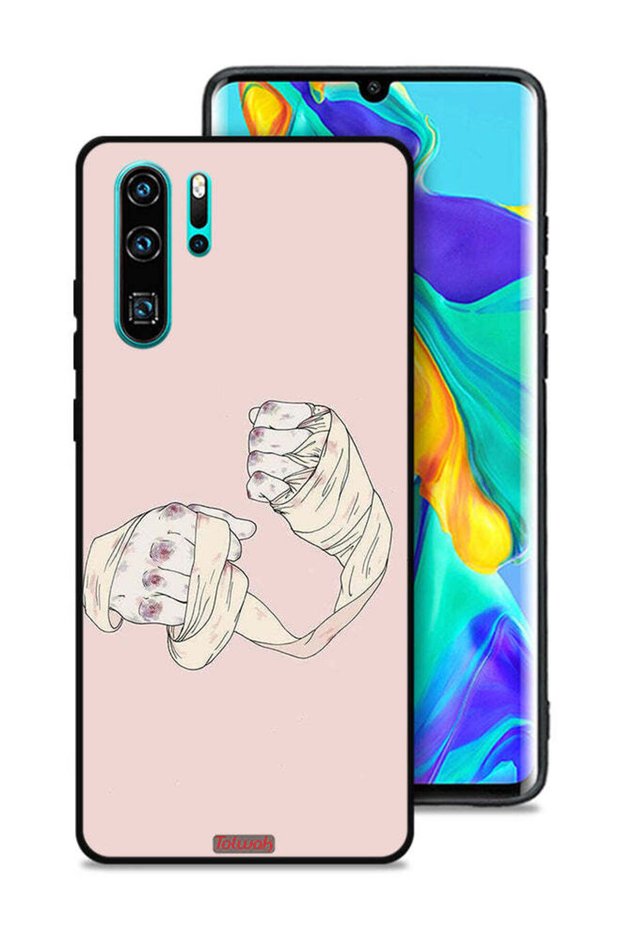 غطاء حماية لهاتف هواوي P30 Pro بتصميم فن المقاتل