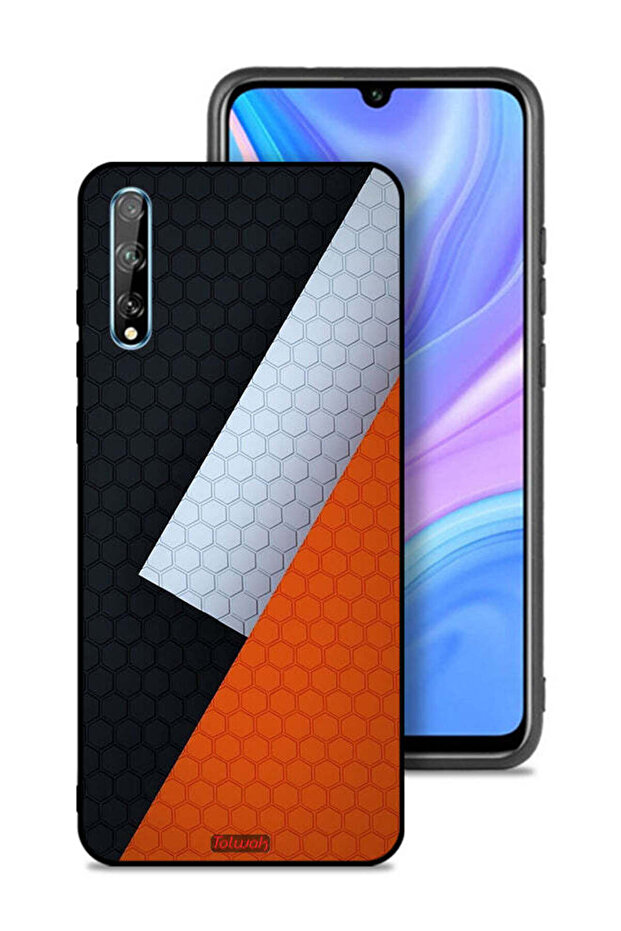 غطاء حماية بنمط لهاتف هواوي Y8p - 1