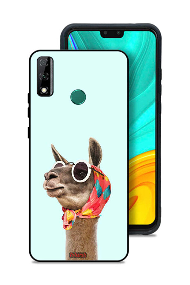 غطاء حماية لهاتف هواوي Y8s بتصميم جمل أنيق ولطيف
