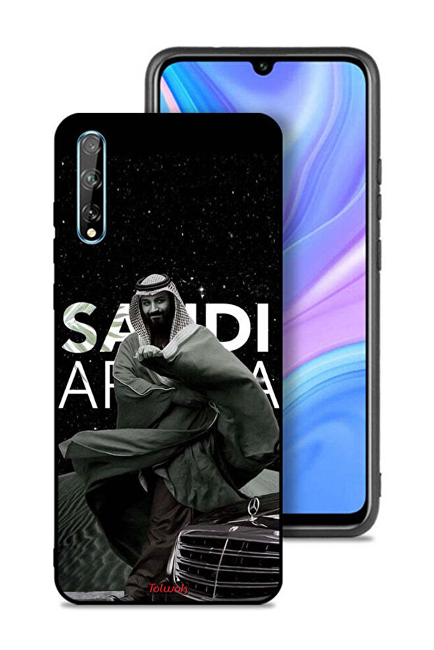 غطاء حماية لهاتف هواوي بي سمارت إس ولي العهد محمد بن سلمان