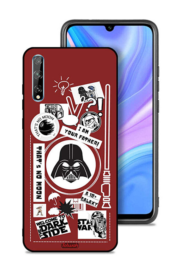 Huawei P Smart S Protective Case Cover Welcome To The Dark Side Sticker