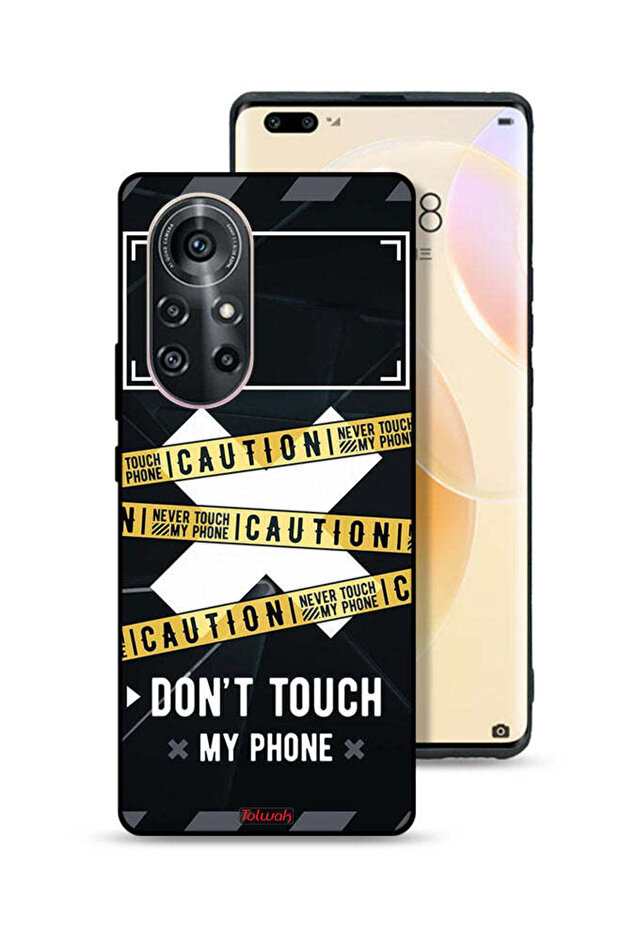 Huawei nova 8 Pro Protective Case Cover Caution Never Touch My Phone