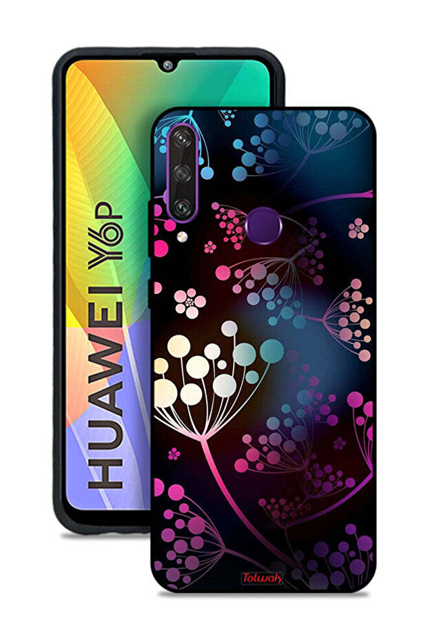 غطاء حماية بنمط لهاتف هواوي Y6p - 1