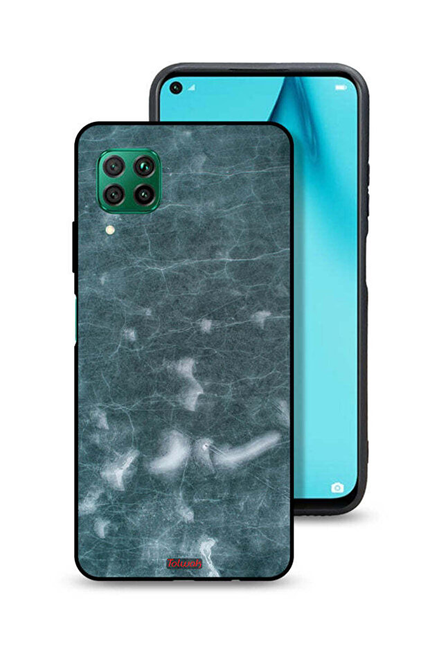 Huawei P40 lite 4G Protective Case Cover Stonish Pattern
