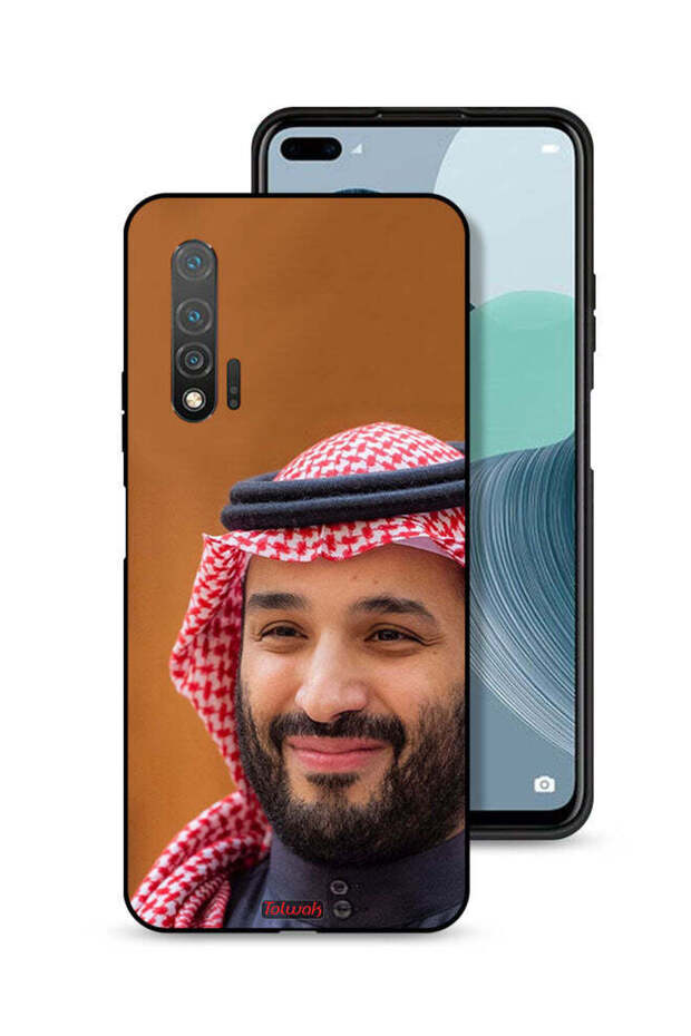 غطاء حماية لهاتف هواوي نوفا 6 محمد بن سلمان