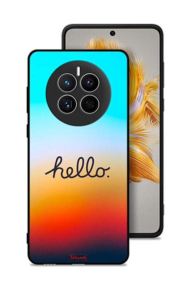 Huawei Mate 50 Protective Case Cover Hello