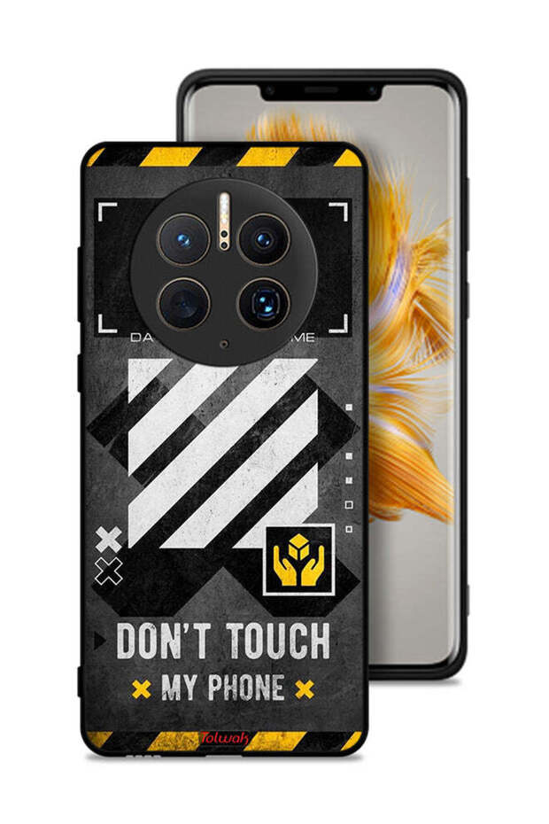 Huawei Mate 50 Pro Protective Case Cover Do Not Touch My Phone