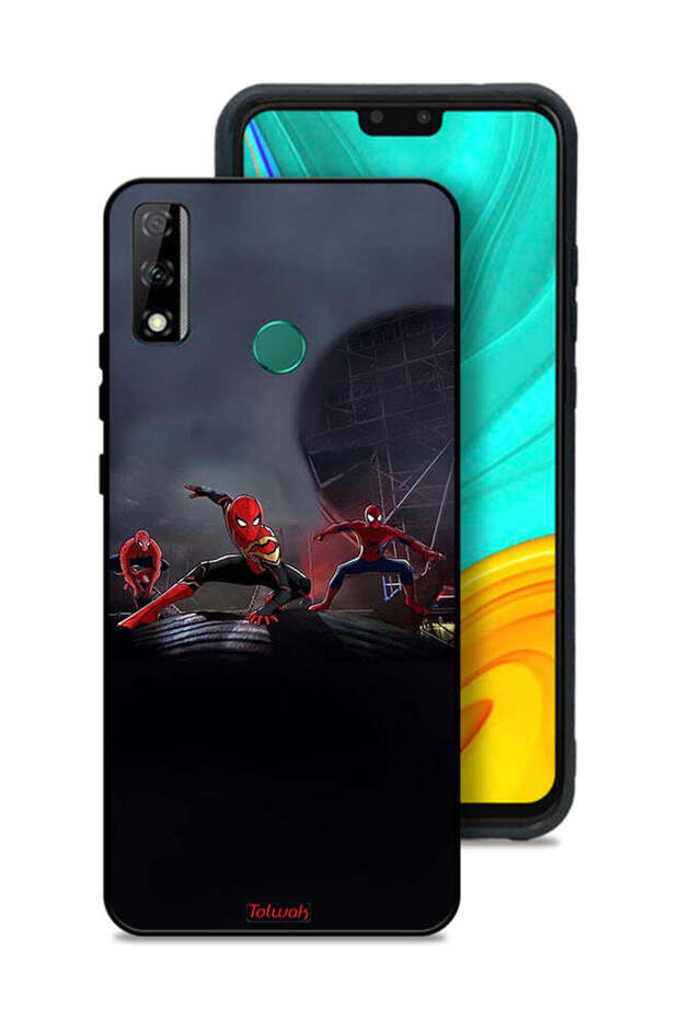 Huawei Y8s Protective Case Cover Three Spiders