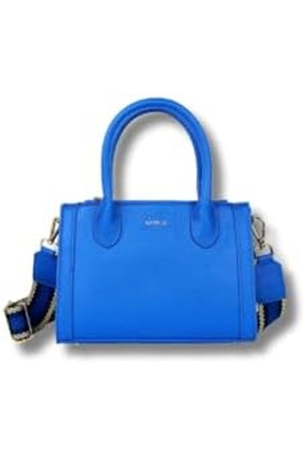 Elora Women's Leather Shoulder Crossbody Bag with Woven Strap