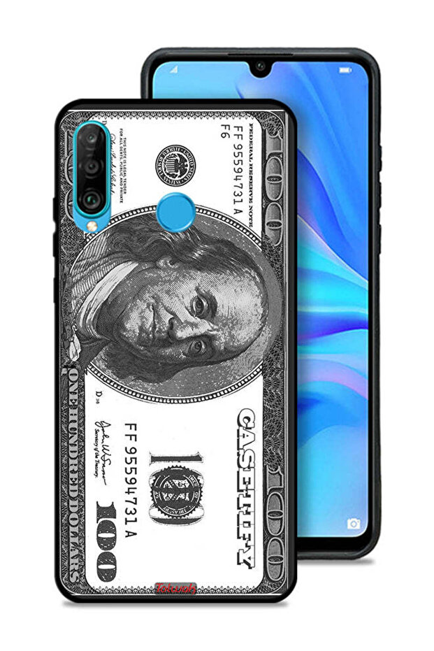Huawei nova 4e Protective Case Cover Dollar Pattern - 1