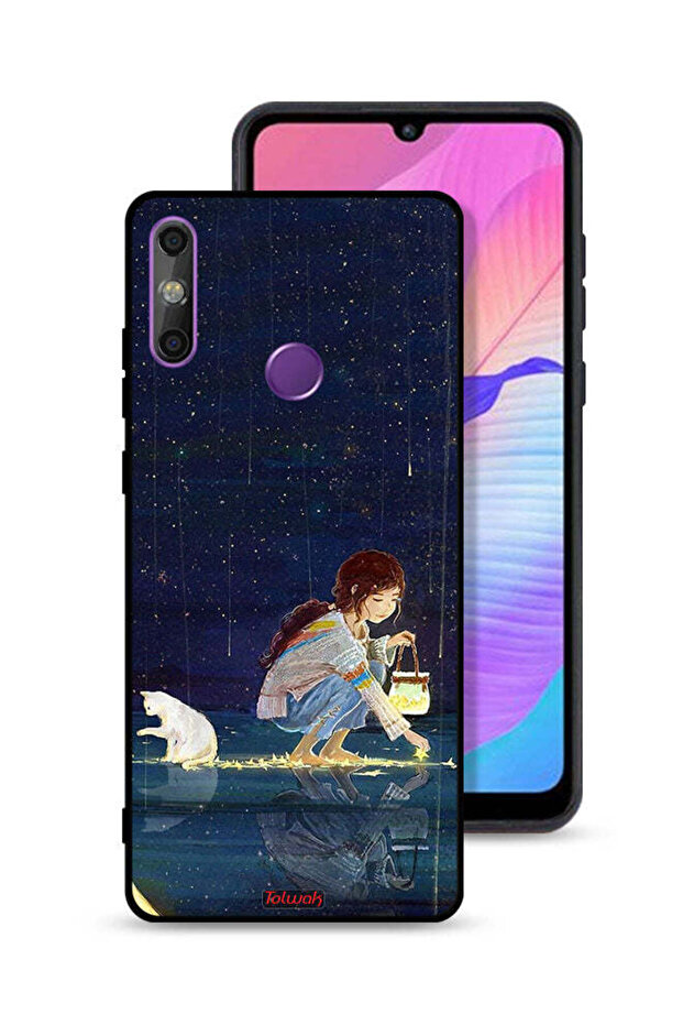 Huawei Enjoy 20e Protective Case Cover Collecting Stars Art