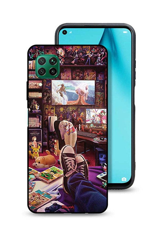 Huawei P40 lite 4G Protective Case Cover Comic Zone