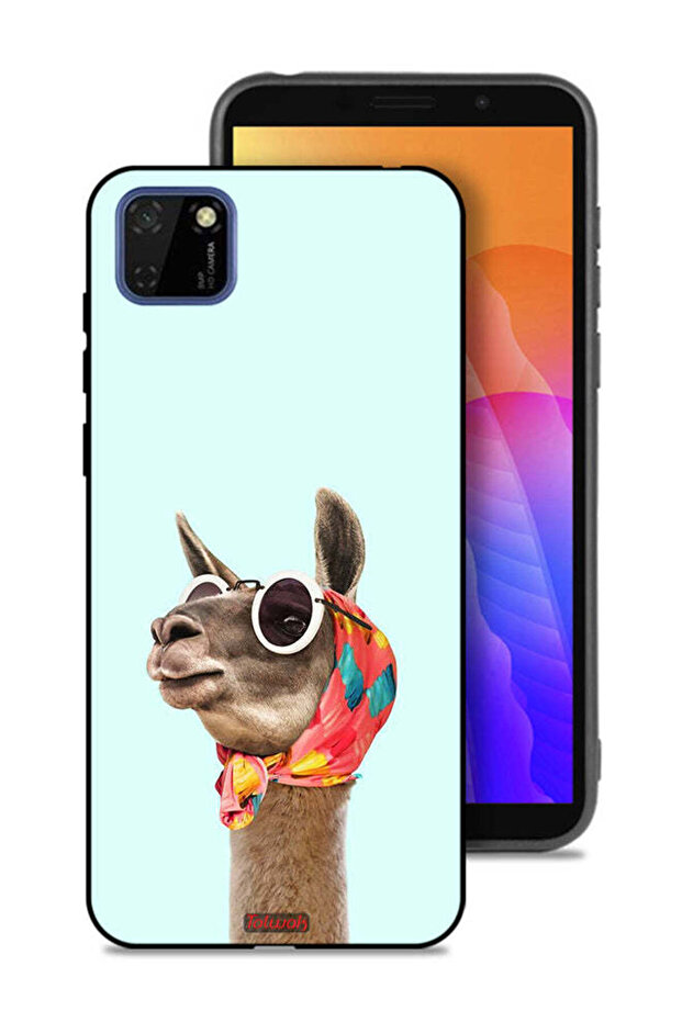 غطاء حماية لهاتف هواوي Y5p بتصميم جمل أنيق ولطيف