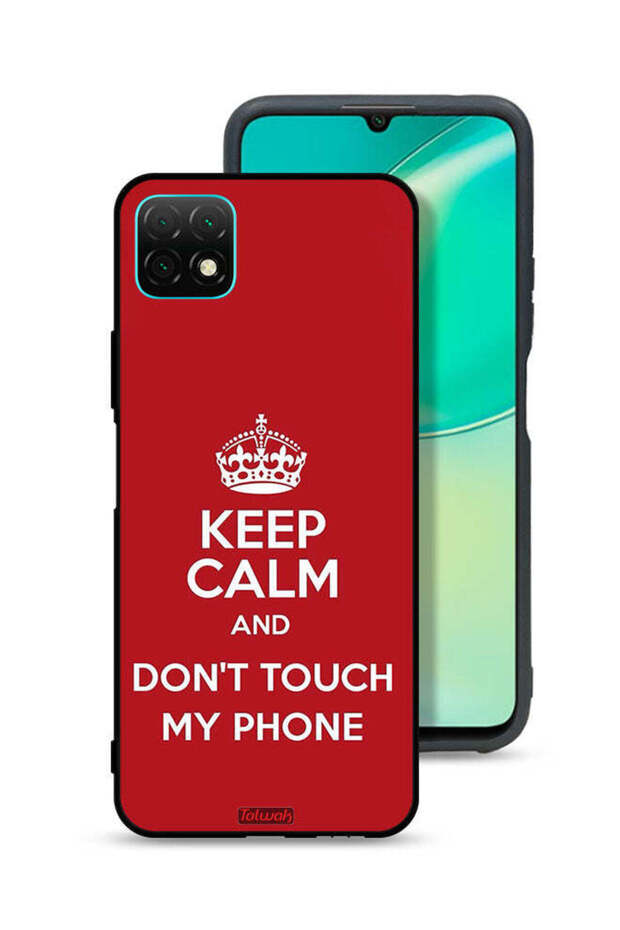 Huawei nova Y60 Protective Case Cover Keep Calm And Dont Touch My Phone