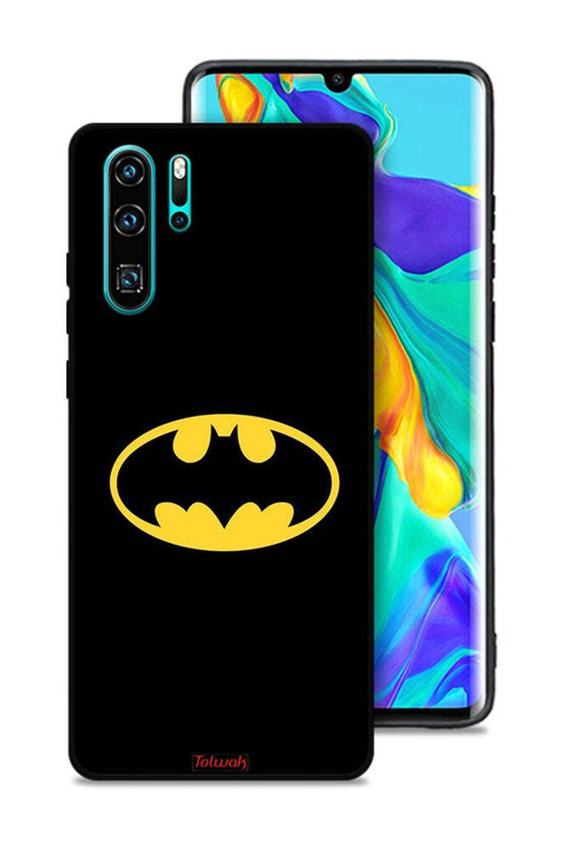غطاء حماية لهاتف هواوي P30 Pro بشعار باتمان