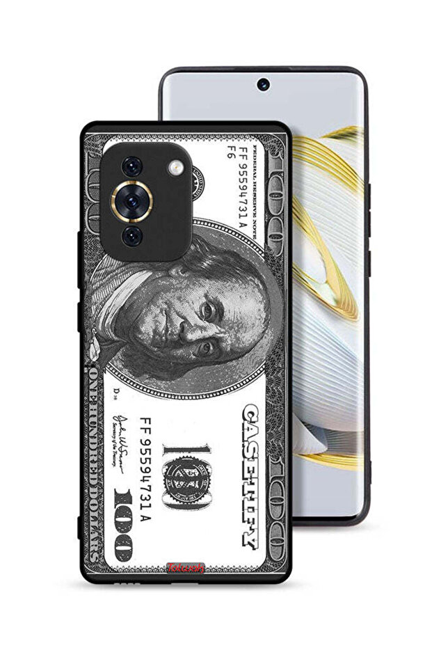 غطاء حماية لهاتف هواوي نوفا 10 بنقشة الدولار - 1