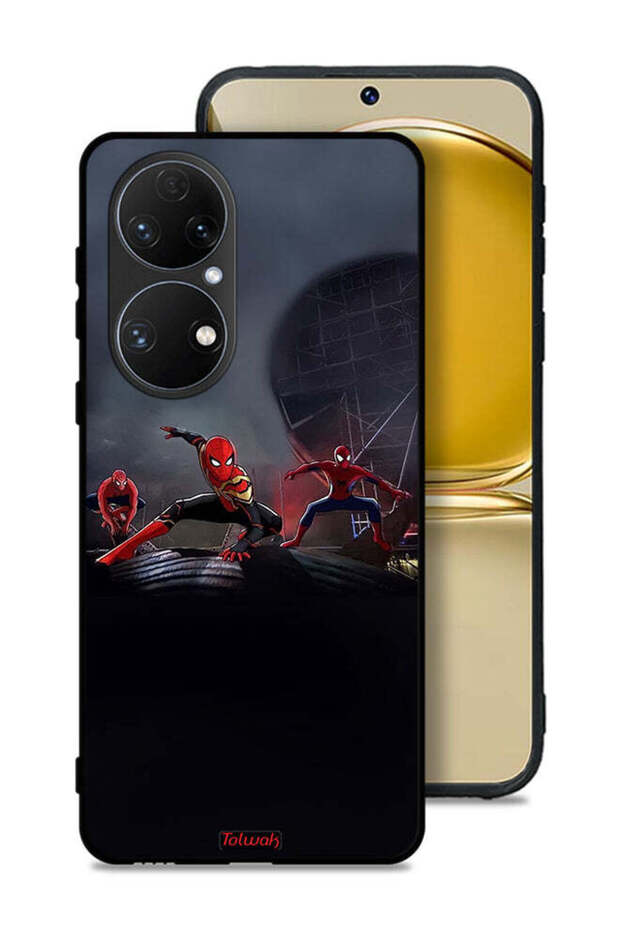Huawei P50E Protective Case Cover Three Spiders