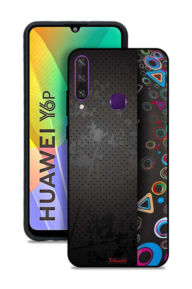 غطاء حماية بنمط لهاتف هواوي Y6p - 1